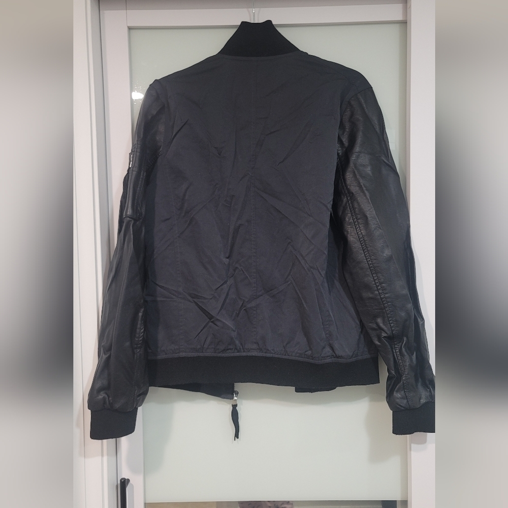 Urban Heritage black bomber jacket - Picture 11 of 14